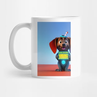 Dog Lottery ticket design Mug